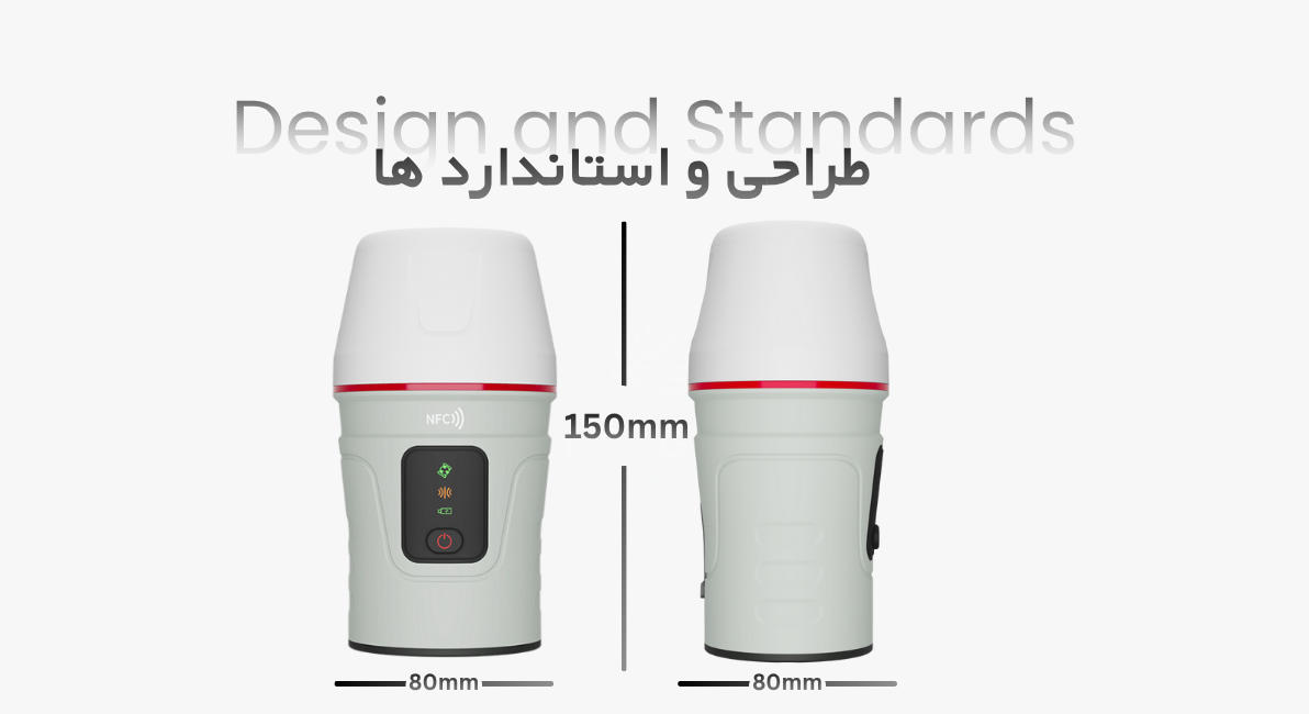 طراحی و ابعاد گیرنده ونوس لیزری